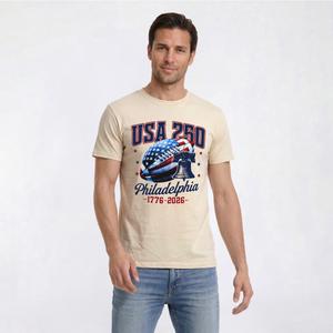 Mens Tailgate Philadelphia Football USA 250 Short Sleeve Tee