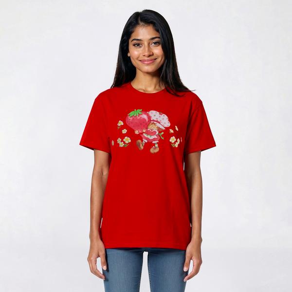 Juniors Strawberry Shortcake(tm) Boyfriend Tee