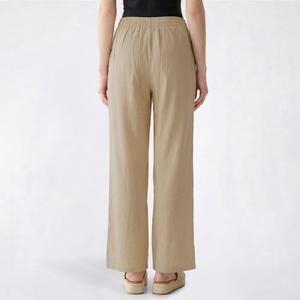 Juniors Hunter & Brown Elastic Waist Drawstring Wide Leg Pants alternate view