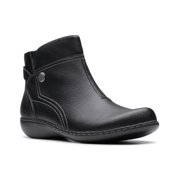 Womens Clarks(R) Ashland Mabel Ankle Boots