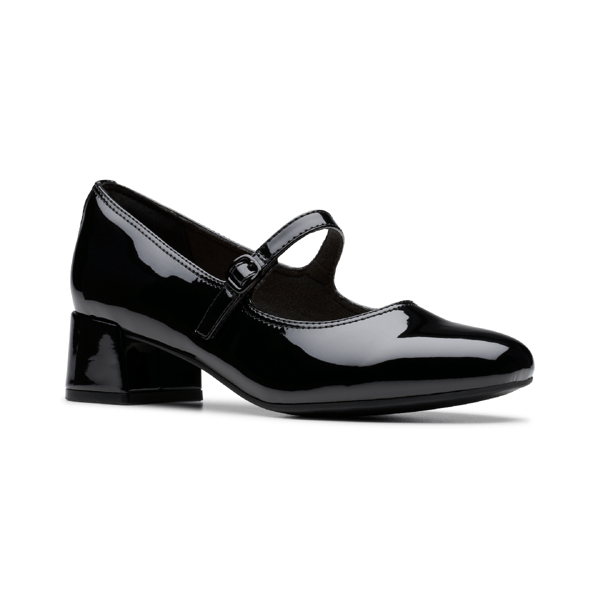 Womens Clarks(R) Iridessa Rae Mary Jane Block Heels
