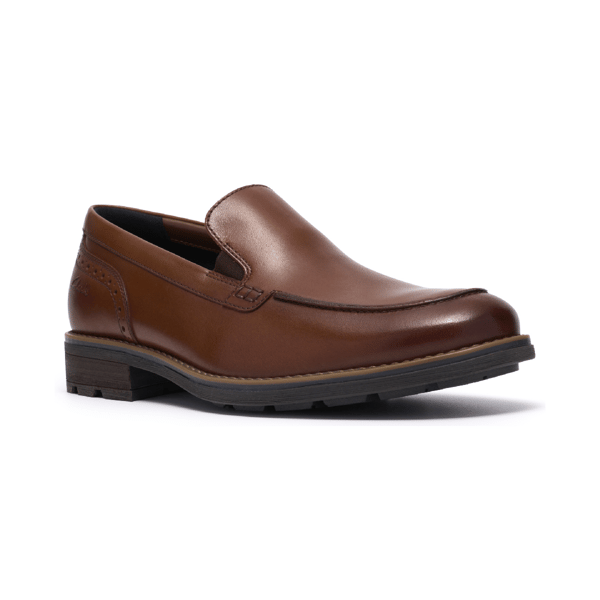 Mens Clarks(R) Emmet Step Dress Loafers