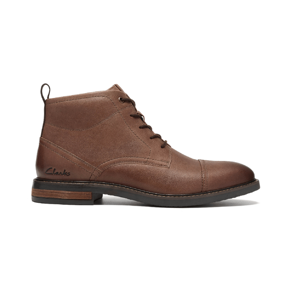 Mens Clarks(R) Jaxen Cap Ankle Boots alternate view