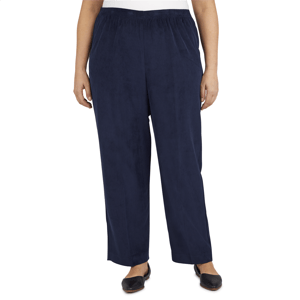 Plus Size Alfred Dunner Classics Corduroy Pants - Short Length