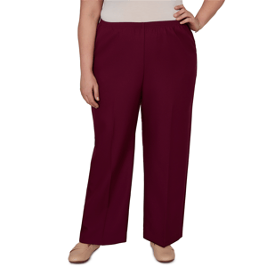 Plus Size Alfred Dunner Classics Classic Pants - Short Length