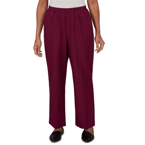 Petite Alfred Dunner Classics Classic Pants - Short Length