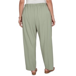 Plus Size Alfred Dunner Twill Pants - Short Length alternate view