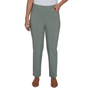 Womens Alfred Dunner Provence Millennium Pull On Casual Pants