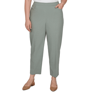 Plus Size Alfred Dunner Provence Millennium Pull On Casual Pants