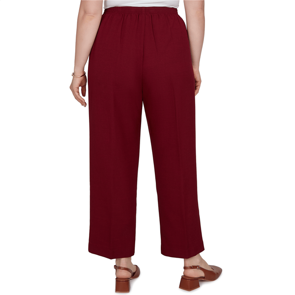 Plus Size Alfred Dunner Union Square Pull On Pants - Short Length alternate view