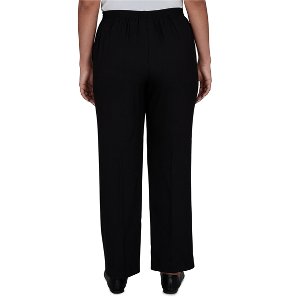 Womens Alfred Dunner Dinner Theater Casual Pants - Short Length alternate view
