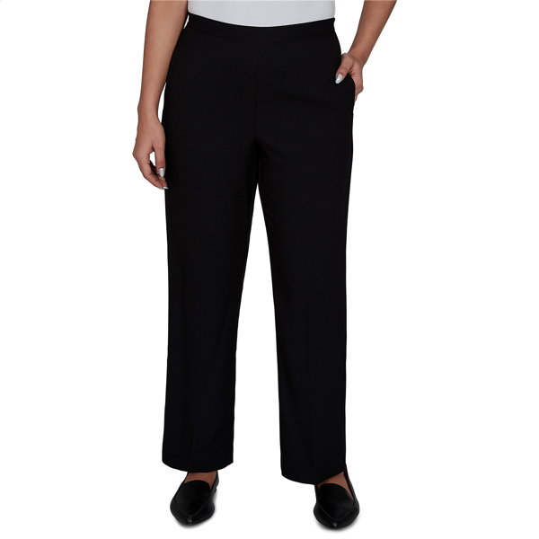 Petite Alfred Dunner Dinner Theater Casual Pants - Short Length