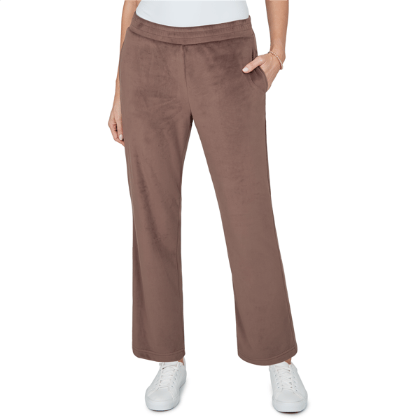 Petite Alfred Dunner Luxe Be A Lady Soft Knit Pull On Pants
