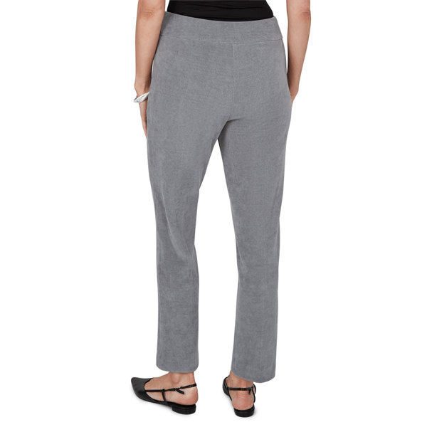 Womens Alfred Dunner Vail Pull On Slim Fit Corduroy Pants alternate view