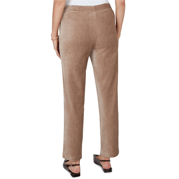 Womens Alfred Dunner Sunset Ridge Chenille Pants alternate view