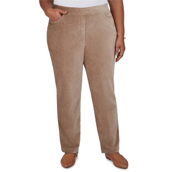 Plus Size Alfred Dunner Sunset Ridge Chenille Pants - Short