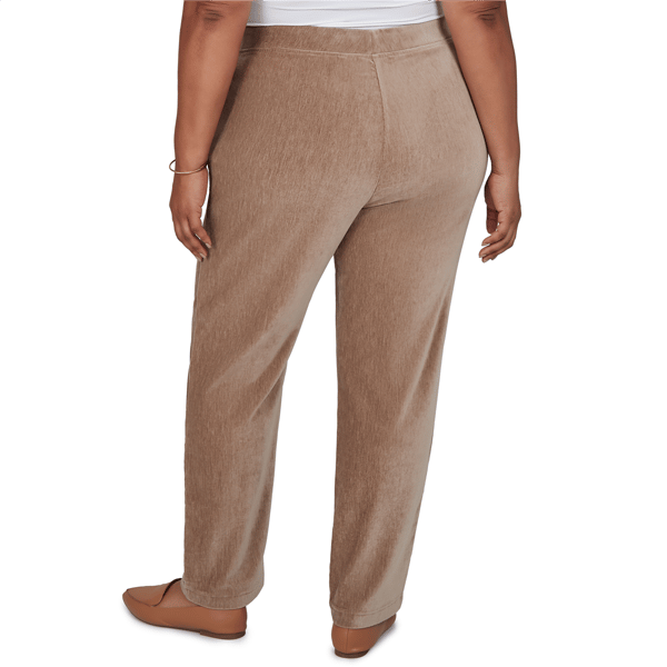 Plus Size Alfred Dunner Sunset Ridge Chenille Pants - Short alternate view