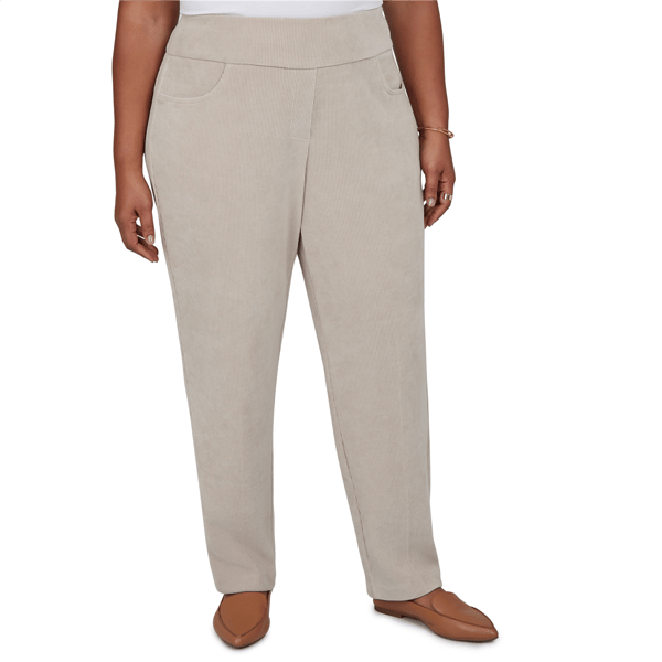 Plus Size Alfred Dunner Sunset Ridge Pull On Corduroy Pants