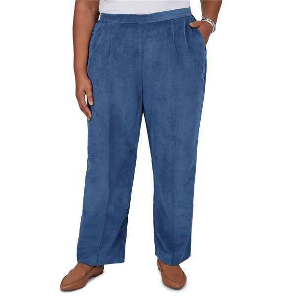 Plus Size Alfred Dunner Sunset Ridge Corduroy Pants - Short