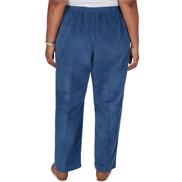 Plus Size Alfred Dunner Sunset Ridge Corduroy Pants - Short alternate view