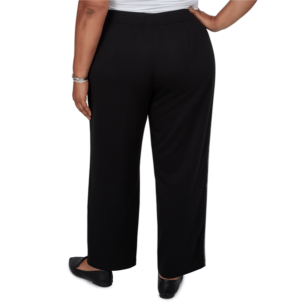 Plus Size Alfred Dunner Weekend Warrior Pull On Straight Pants alternate view
