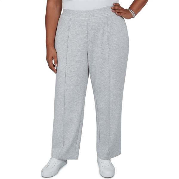 Plus Size Alfred Dunner Weekend Warrior Pull On Sweatpants