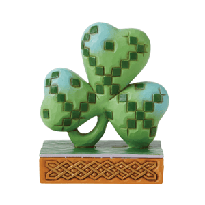 Jim Shore Heartwood Creek Mini Shamrock Figurine