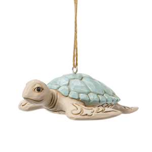 Jim Shore Heartwood Creek Sea Turtle Hanging Christmas Ornament