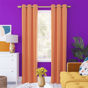 Sun Zero Harper 100% Blackout Grommet Curtain Panel