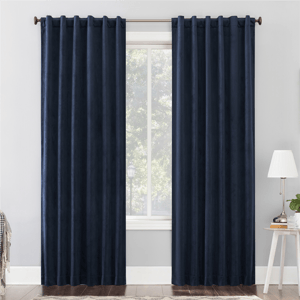 Sun Zero Amherst 100% Blackout Back Tab Curtain Panel