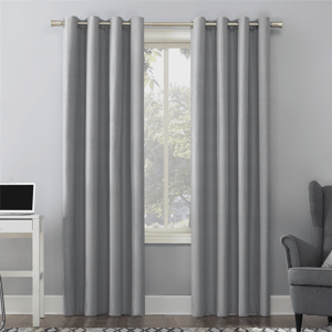 Sun Zero Cameron 100% Blackout Grommet Curtain Panel