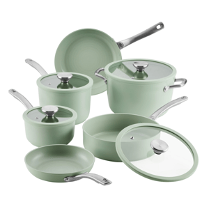 Circulon(R) Halo LaserDefense Ceramic Nonstick 10pc. Cookware Set