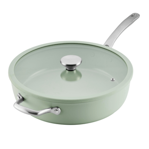 Circulon(R) Halo with LaserDefense Ceramic Nonstick 5qt. Saute Pan