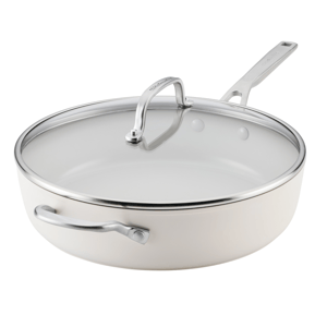 KitchenAid(R) Hard-Anodized Ceramic Induction 5qt. Saute Pan w/ Lid