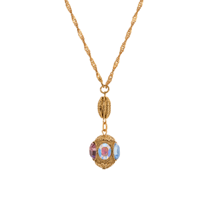 1928 Multi-Color Multi-Sided Rotating Pendant