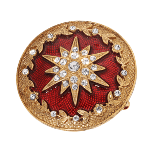 Symbols of Faith Enamel Star of Bethlehem Pin