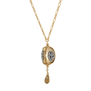 Symbols of Faith 14kt. Gold-Dipped Praying Hands Necklace