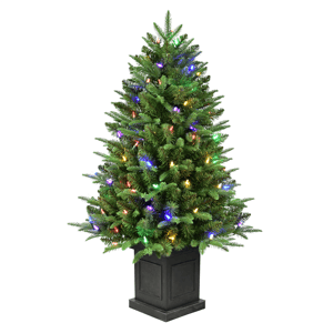 Puleo International 40in. LED Fraser Fir Christmas Tree