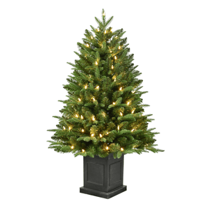 Puleo International Warm White LED Fraser Fir Christmas Tree