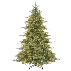 Puleo International 7.5ft. Pre-Lit LED Norwood Fir Christmas Tree