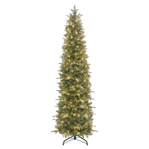 Puleo International 7.5ft. LED Yardley Spruce Christmas Tree