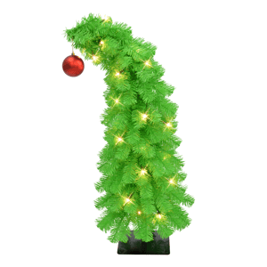 Puleo International 3ft. Pre-Lit Whimsical Christmas Tree
