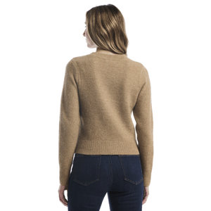 Petite Rafaella(R) Long Sleeve V-Neck Argyle Sweater alternate view