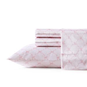 Laura Ashley(R) Bow Ribbon Sheet Set