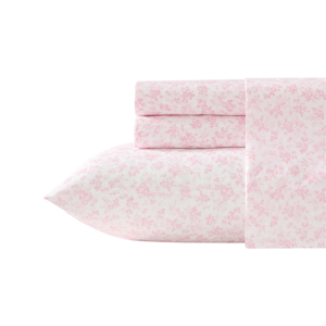 Laura Ashley(R) Floral Toile Sheet Set