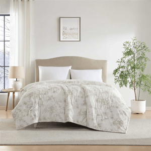 Laura Ashley(R) Wistful Blooms Reversible Heated Blanket