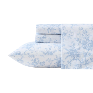 Laura Ashley(R) Walled Garden Percale Sheet Set