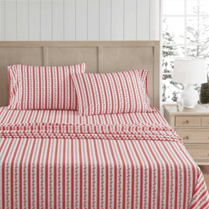 Martha Stewart Rose Ribbon Sheet Set