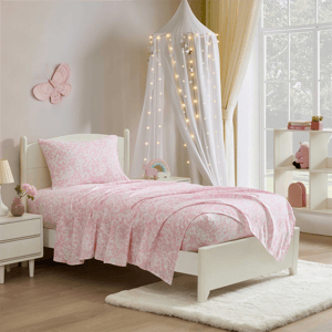 Laura Ashley(R) Kids Toile Unicorn Sheet Set alternate view
