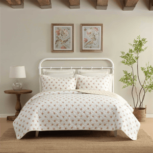 Laura Ashley(R) Dorrie Reversible 3pc. Quilt Set